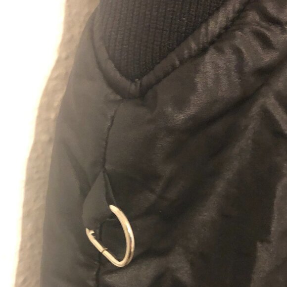 VINTAGE SWING WEST Overall Women's Size 12 Black Snow Bib Pants Winter Vintage - Picture 8 of 13